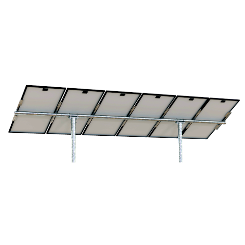 Top-of Pole mount for 6 large panels UNI-PGRM/6P2